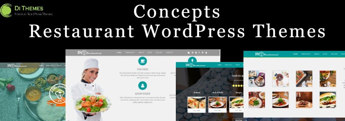 concept restaurant WordPress themes