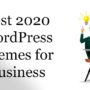 best 2020 WordPress themes