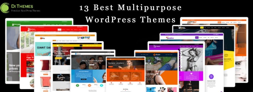 Multipurpose WordPress Theme List Of 13 - Di Themes