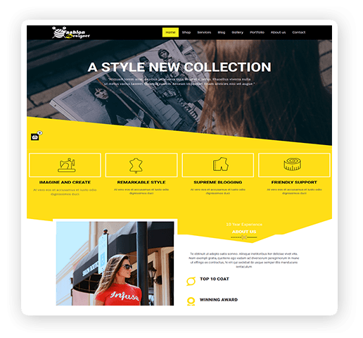 Best Theme For Fashion Designer