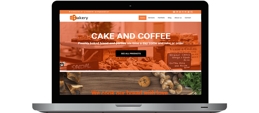 Multipurpose Cake WordPress Themes