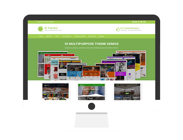 Multipurpose Theme Demos Sites
